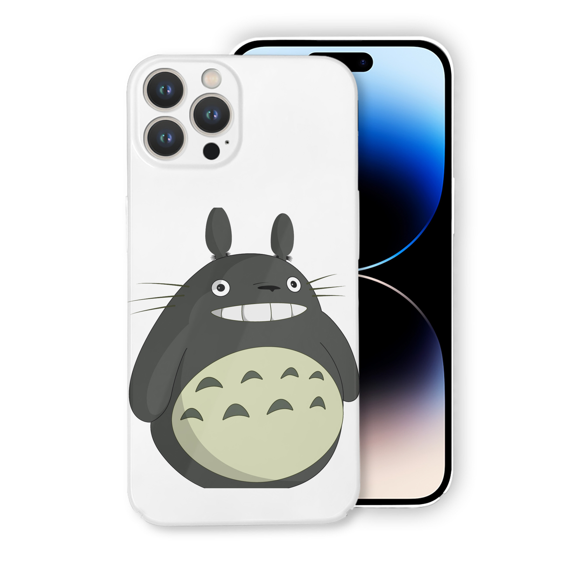 （画像用） となりのトトロ 草壁メイ 草壁サツキ My Neighbor Totoro Satsuki Kusakabe Mei Kusakabe 【iPhone 14シリーズ対応】ハードケース
